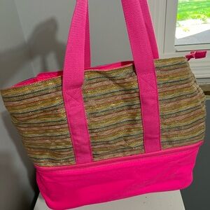 Bright Color Beach Tote Bag